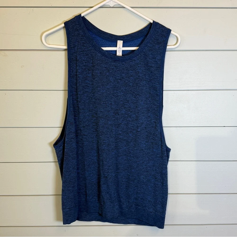 Lululemon breeze by muscle tank top women's size 8